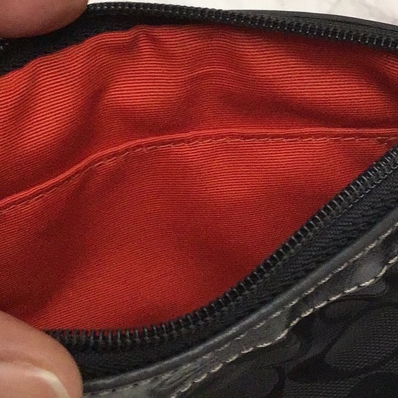 COACH Black Wristlet Purse - Picture 7 of 8